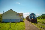 SFG 1849 leads 565 by Carleton station